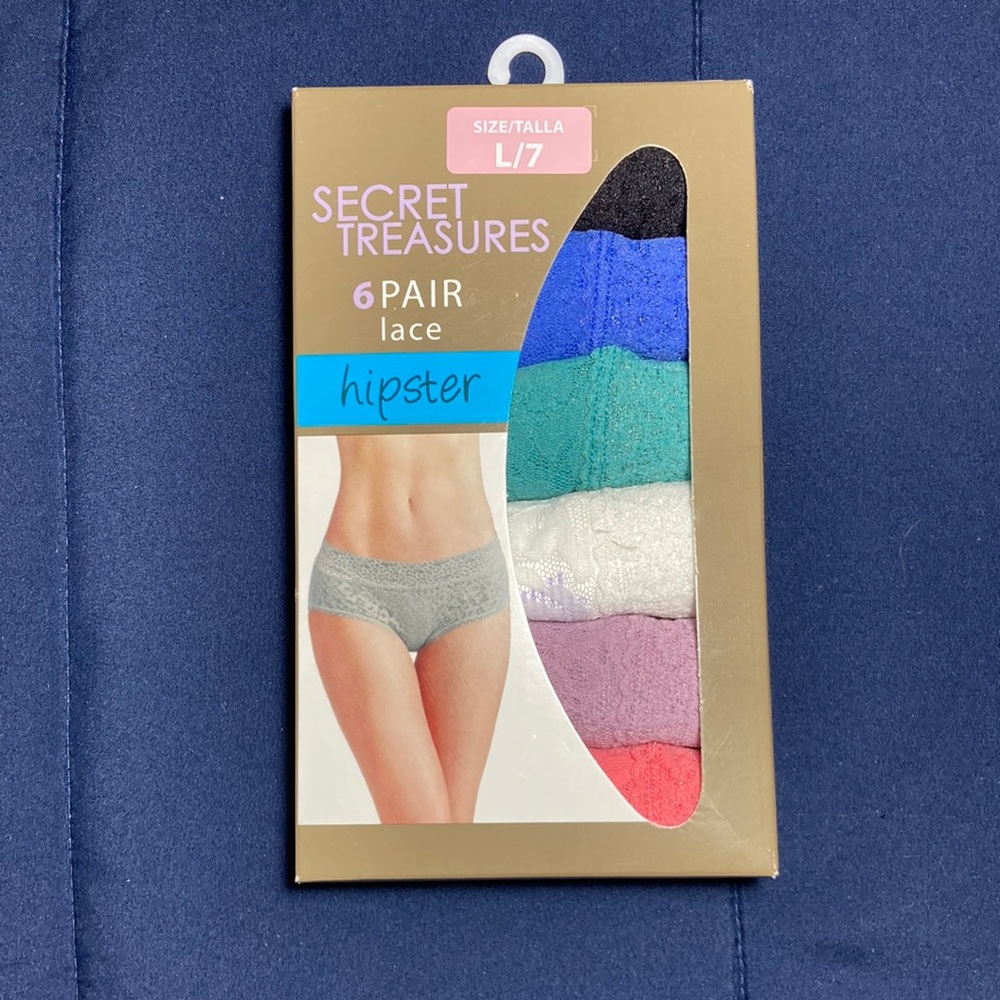 Lace Hipster Underwear Large